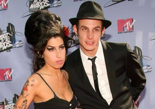 Lola Jade Fielder-Civil's father, Blake Fielder-Civil and Amy Winehouse.